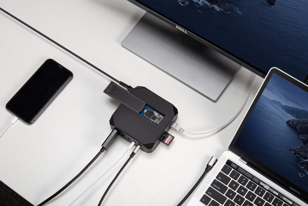 Gadge Hub is a 100W GaN Charger & 9-in-1 SSD Hub for $99 