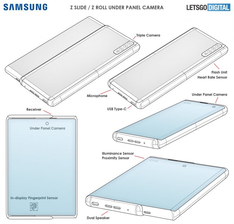 Samsung patent gives an idea about Galaxy Z Roll