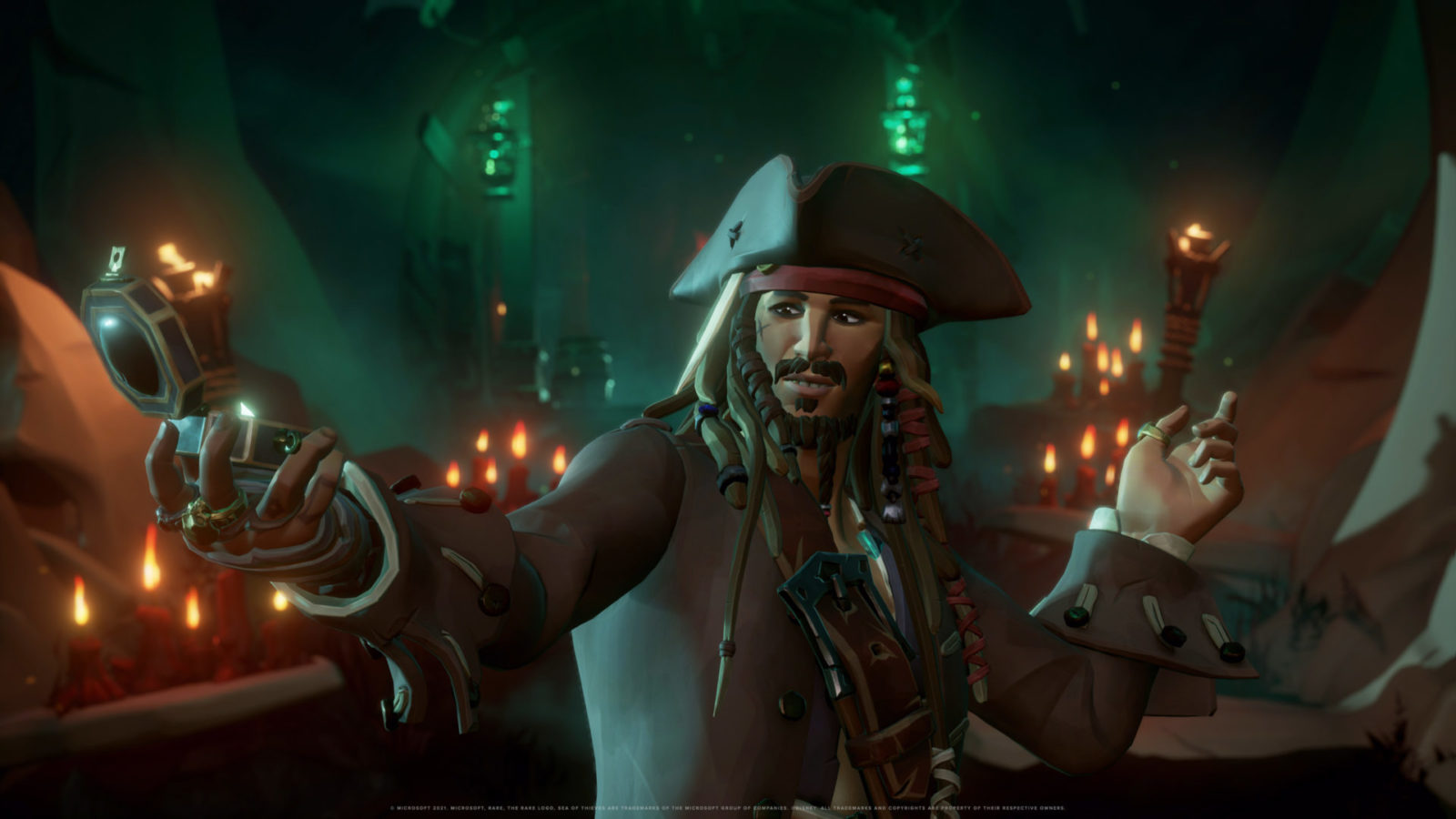 Sea of Thieves: A new trailer with Jack Sparrow