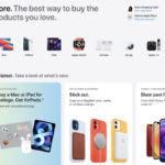 Apple launched a redesigned Apple Store