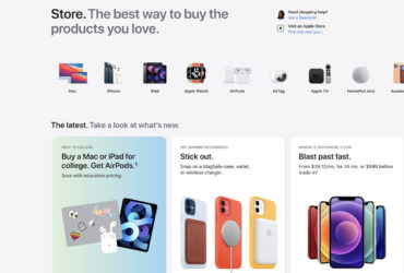 Apple launched a redesigned Apple Store