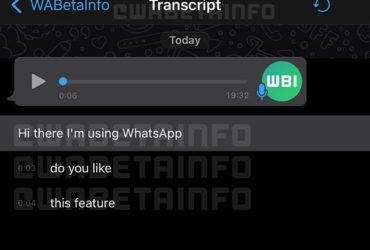 WhatsApp is working on voice message transcriptions for the iOS platform