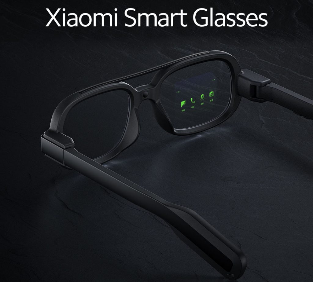 Xiaomi demonstrates a concept smart glasses with MicroLED display and AR capability
