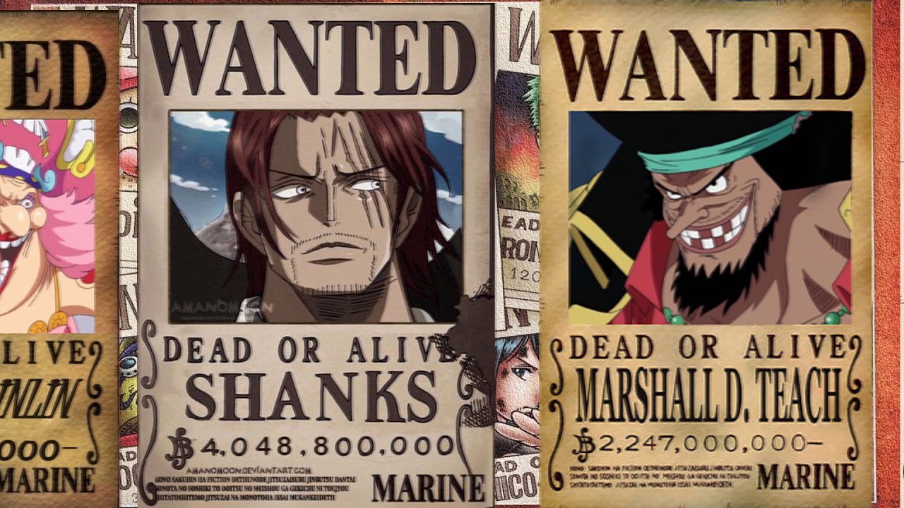 One Piece Bounties After Wano