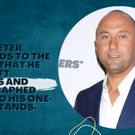 Derek Jeter responds to the rumor that he gave gift baskets and autographed swag to his one-night stands.
