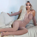 Kim Kardashian Posts Images from The Backstage of The Rapunzel Photo Shoot