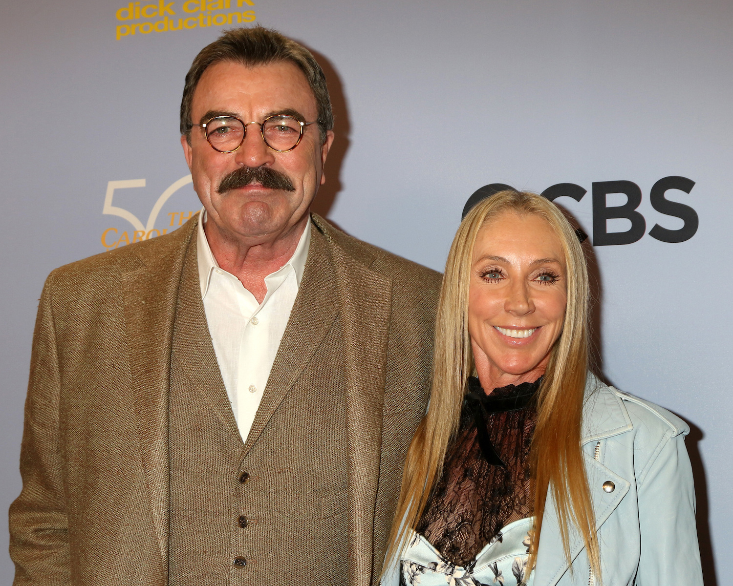 how old is tom selleck wife