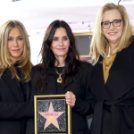 Courteney Cox Reunites with 'Friends' 'Sisters' Jennifer Aniston, Lisa Kudrow at Hollywood Walk of Fame Ceremony!