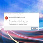how to fix opengl error in windows 10