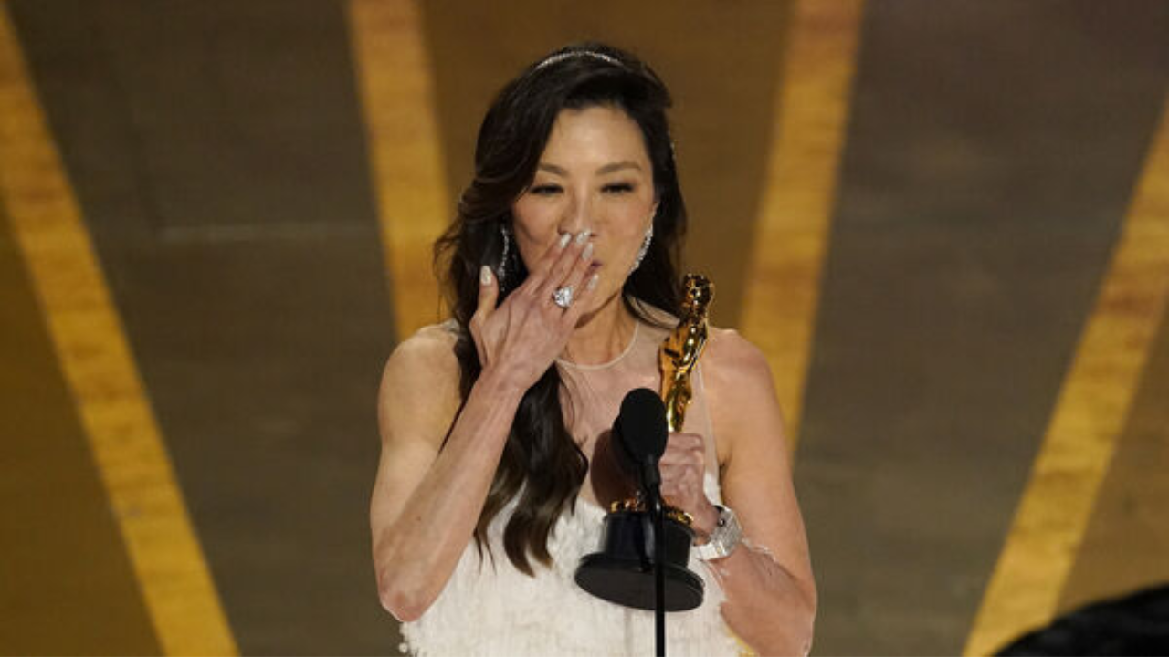 Halle Berry Tears up As She Presents Michelle Yeoh with A Historic Prize at The 2023 Academy Awards