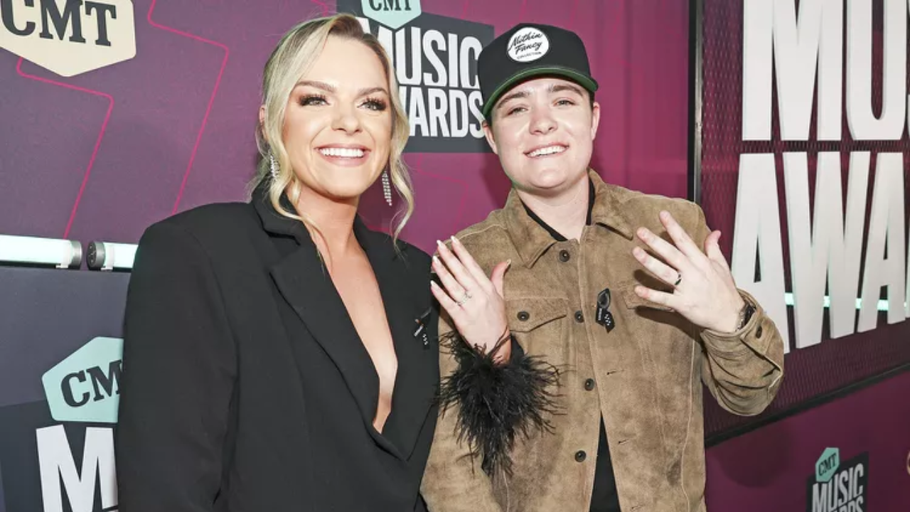 Lily Rose and Daira Rose Display Their Wedding Bands at The 2023 Cmt Awards, Stating, "It's Been Fun" (Exclusive)