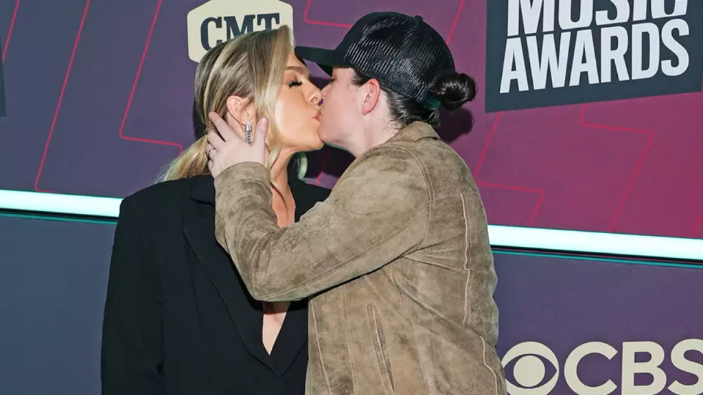 Lily Rose and Daira Rose Display Their Wedding Bands at The 2023 Cmt Awards, Stating, "It's Been Fun" (Exclusive)