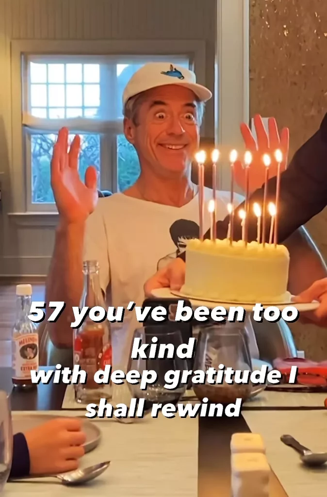 Robert Downey Jr. Celebrates His 58th Birthday by Sharing a Video of His "Blessings" and "Sweet" Marriage!