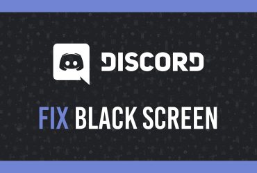 discord stream black screen