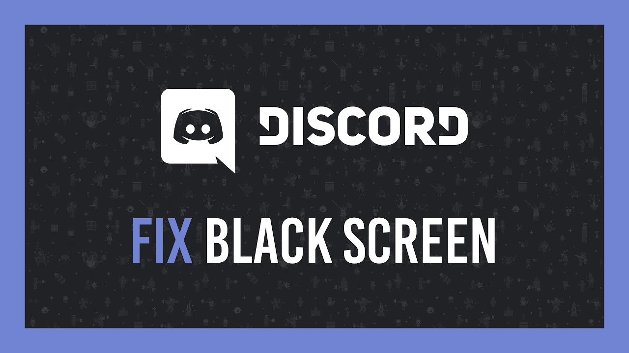 discord stream black screen