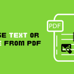 How to Quickly Erase Text or Image from A PDF